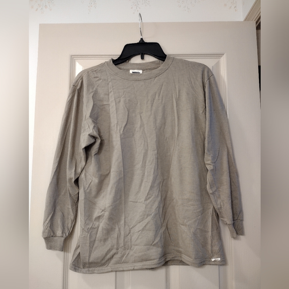 Simply Southern Youth Taupe Long Sleeve Tee